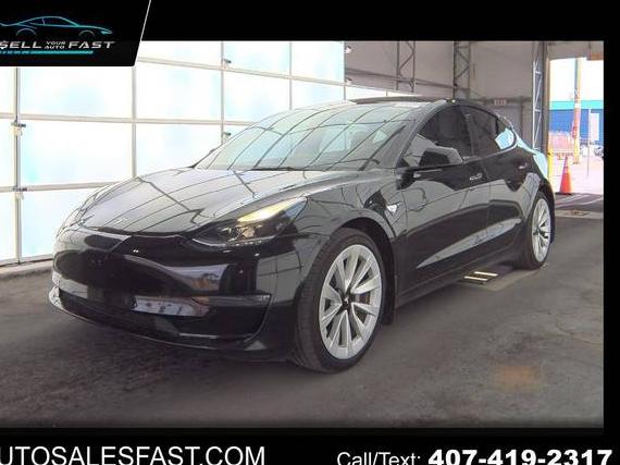 TESLA MODEL 3 2022 5YJ3E1EBXNF187917 image